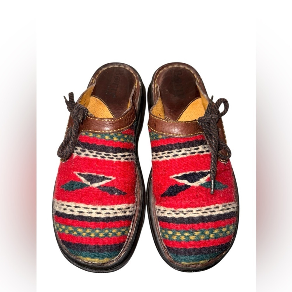 Born Clogs Western Style Size 6